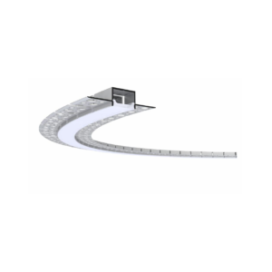 BP-15x13.7 Bendable Plaster Aluminum LED Profile