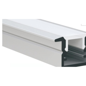 R-10x10 Channel Recessed Aluminum LED Profile