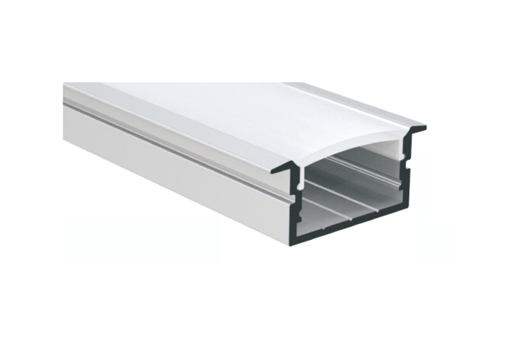 R-30.5x13.5 Channel Recessed Aluminum LED Profile